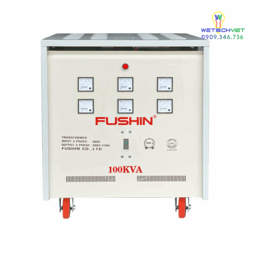 Biến Áp Tự Ngẫu 3 Pha 440V/220V 100Kva Fushin - Thông Dụng S.iial1-3P-100K44/22