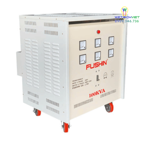 Biến Áp Tự Ngẫu 3 Pha 440V/220V 100Kva Fushin - Thông Dụng S.iial1-3P-100K44/22 - Hình Ảnh 2