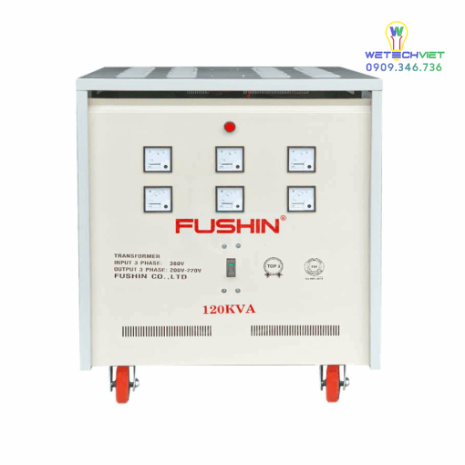 Biến Áp Tự Ngẫu 3 Pha 440V/220V 120Kva Fushin - Thông Dụng S.iial1-3P-120K44/22