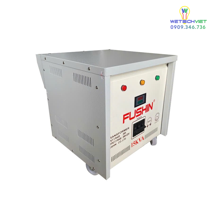 Biến Áp Tự Ngẫu 3 Pha 440V/220V 15Kva Fushin - Thông Dụng S.iial1-3P-15K44/22 6 S.iial1-3P-15K44/22