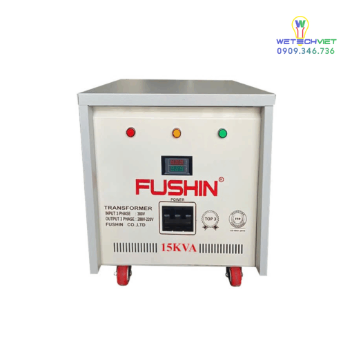 Biến Áp Tự Ngẫu 3 Pha 440V/220V 15Kva Fushin - Thông Dụng S.iial1-3P-15K44/22 - Hình Ảnh 2