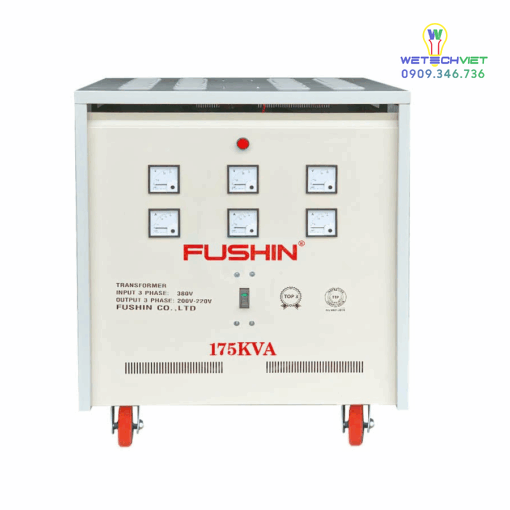 Biến Áp Tự Ngẫu 3 Pha 440V/220V 175Kva Fushin - Thông Dụng S.iial1-3P-175K44/22