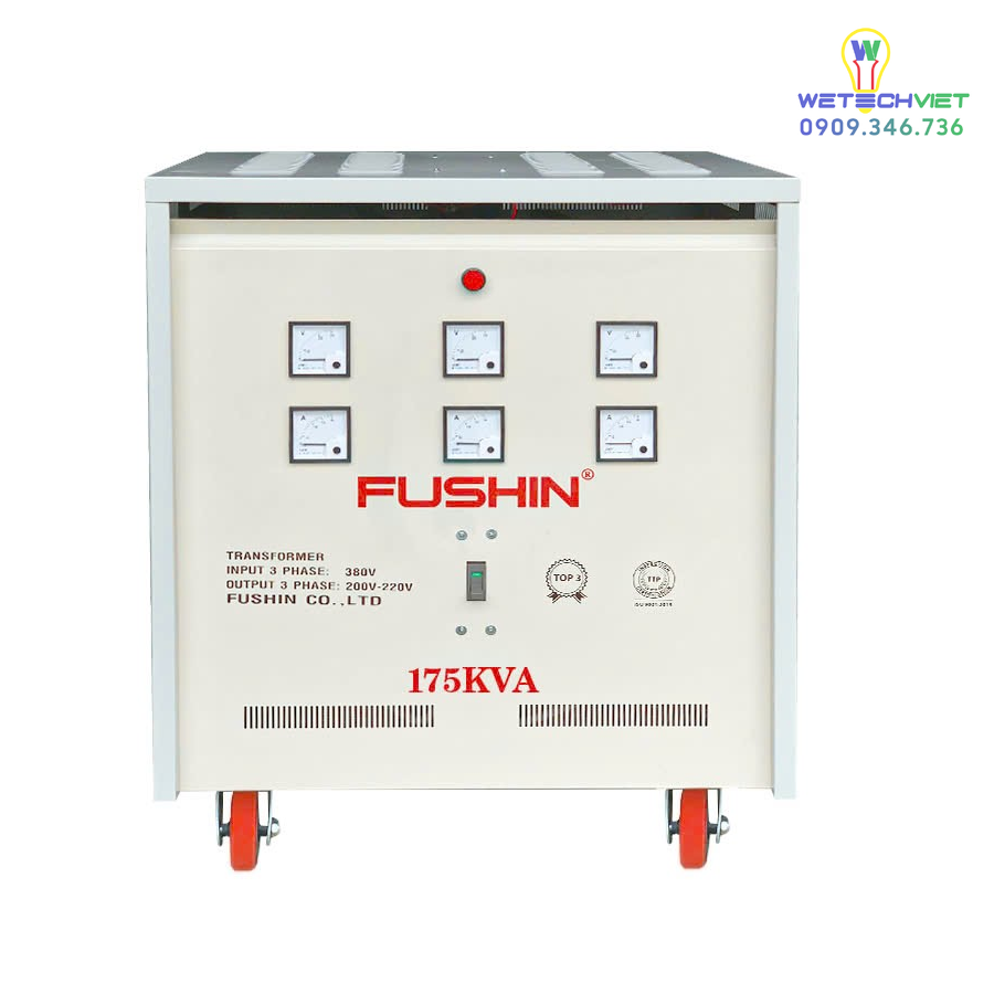 Biến Áp Tự Ngẫu 3 Pha 440V/220V 175Kva Fushin - Thông Dụng S.iial1-3P-175K44/22 6 S.iial1-3P-175K44/22