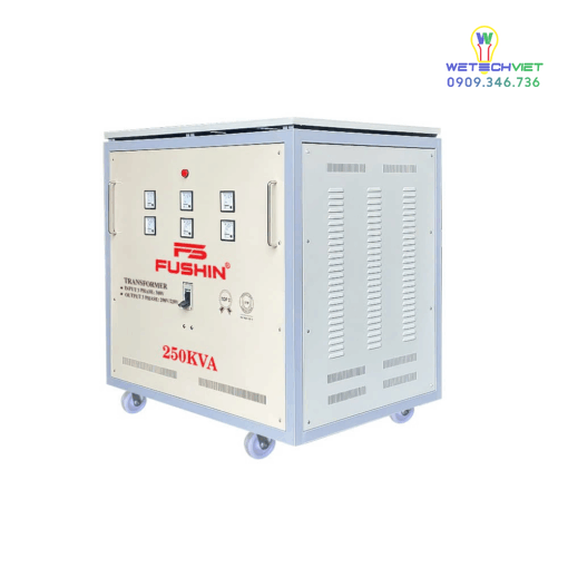 Biến Áp Tự Ngẫu 3 Pha 440V/220V 250Kva Fushin - Thông Dụng S.iial1-3P-250K44/22 - Hình Ảnh 2