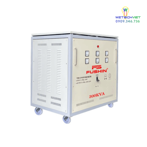 Biến Áp Tự Ngẫu 3 Pha 440V/220V 300Kva Fushin - Thông Dụng S.iial1-3P-300K44/22 - Hình Ảnh 2