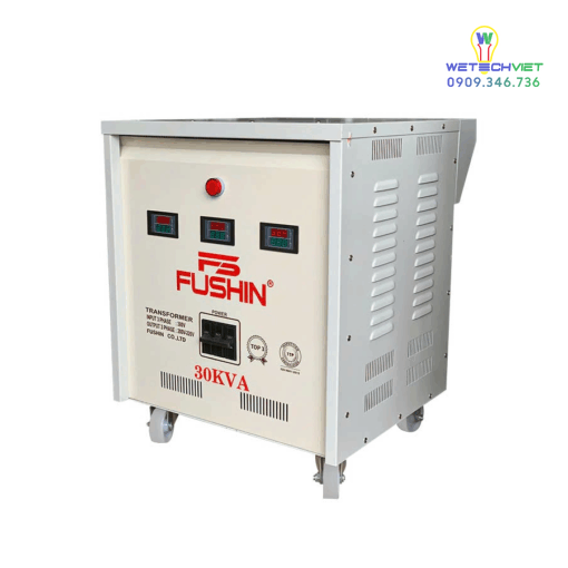Biến Áp Tự Ngẫu 3 Pha 440V/220V 30Kva Fushin - Thông Dụng S.iial1-3P-30K44/22 - Hình Ảnh 2
