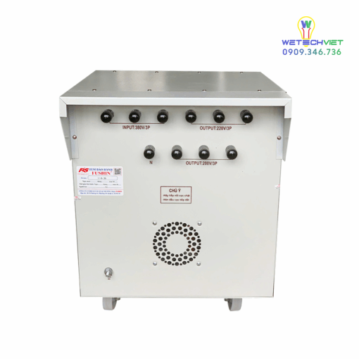 Biến Áp Tự Ngẫu 3 Pha 440V/220V 45Kva Fushin - Thông Dụng S.iial1-3P-45K44/22 - Hình Ảnh 2