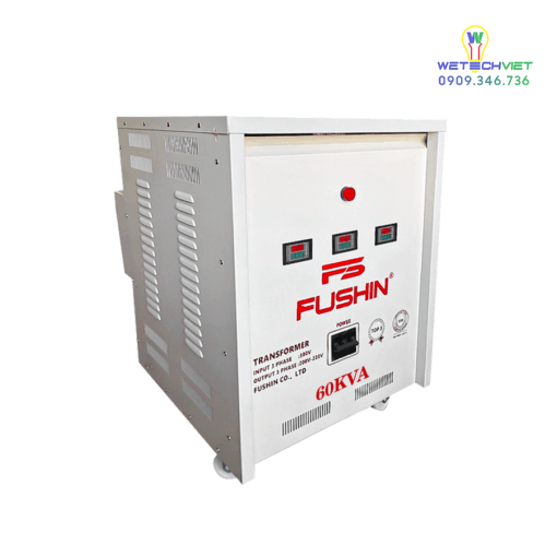 Biến Áp Tự Ngẫu 3 Pha 440V/220V 60Kva Fushin - Thông Dụng S.iial1-3P-50K44/22 - Hình Ảnh 2