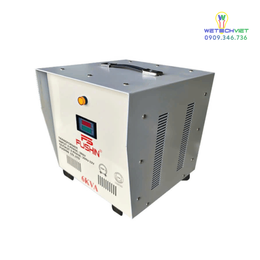 Biến Áp Tự Ngẫu 3 Pha 440V/220V 6Kva Fushin - Thông Dụng S.iial1-3P-6K44/22 - Hình Ảnh 2