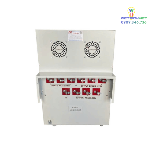 Biến Áp Tự Ngẫu 3 Pha 440V/220V 80Kva Fushin - Thông Dụng S.iial1-3P-80K44/22 - Hình Ảnh 2