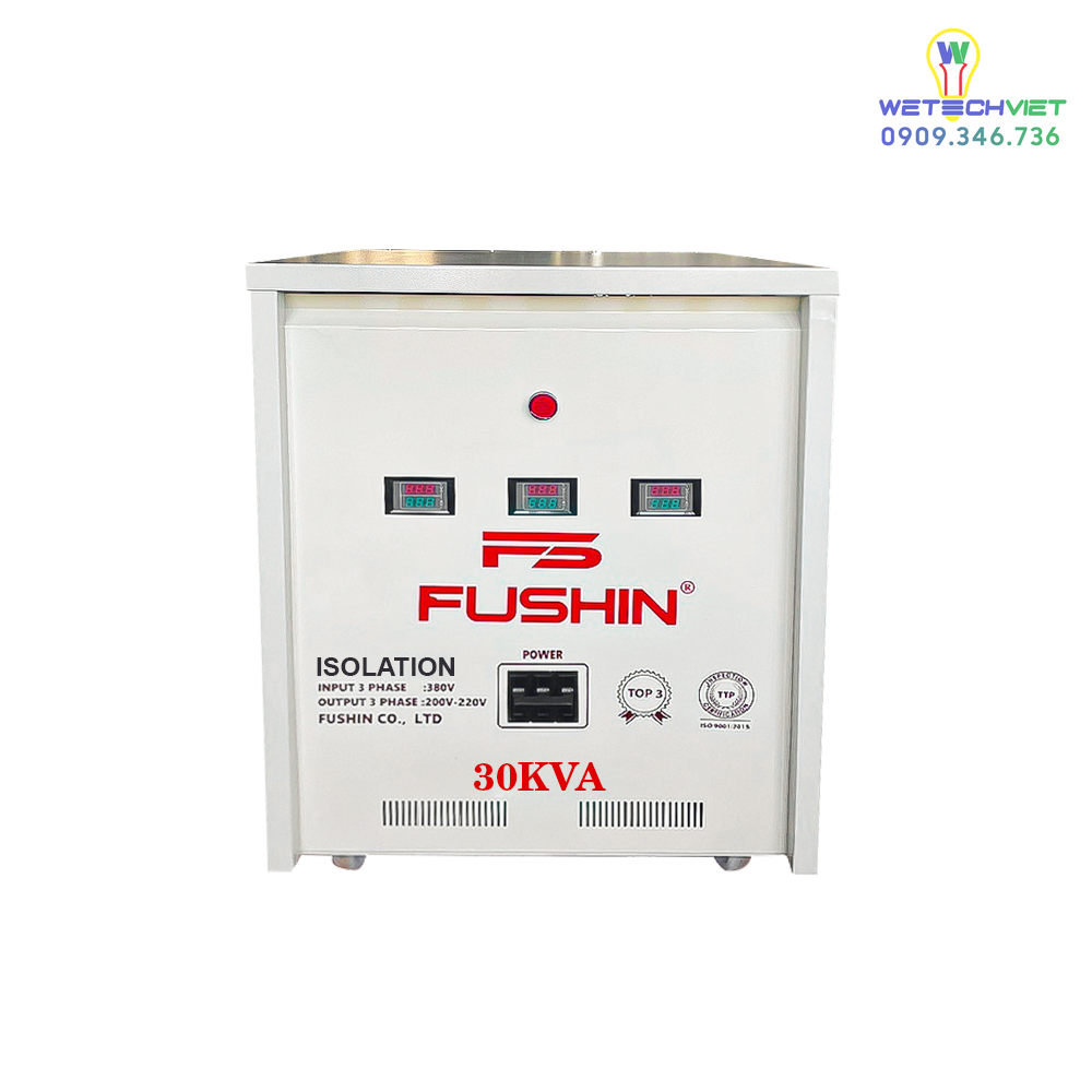 Biến Áp Cách Ly 3 Pha 690V/380V 30Kva - Thông Dụng Fushin S.iicl3P-30K69/38 6 S.iicl3P-30K69/38