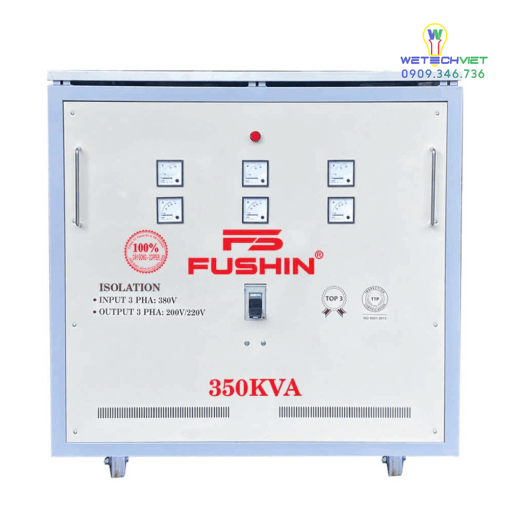 Biến Áp Cách Ly 3 Pha 690V/380V 350Kva - Dây Đồng Fushin S.iicc3P-350K69/38