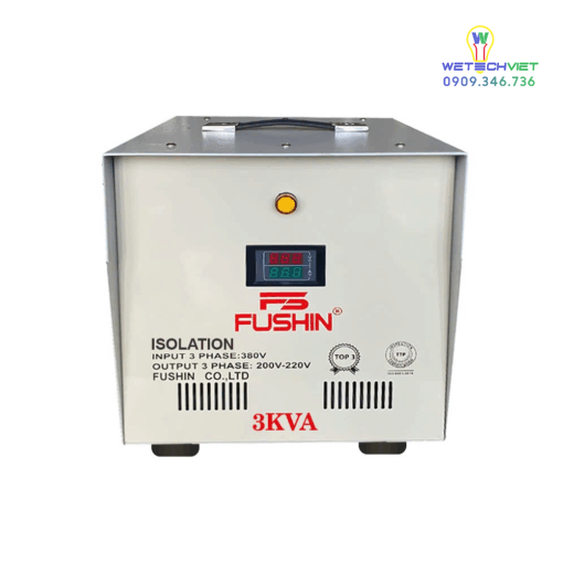 Biến Áp Cách Ly 3 Pha 690V/380V 3Kva - Thông Dụng Fushin S.iicl3P-3K69/38