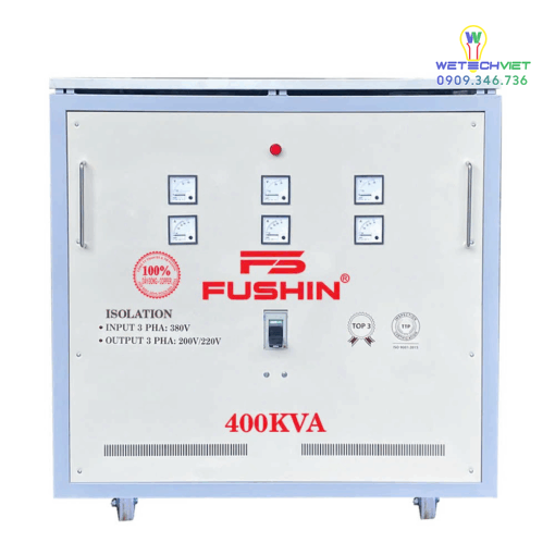 Biến Áp Cách Ly 3 Pha 690V/380V 400Kva - Dây Đồng Fushin S.iicc3P-400K69/38