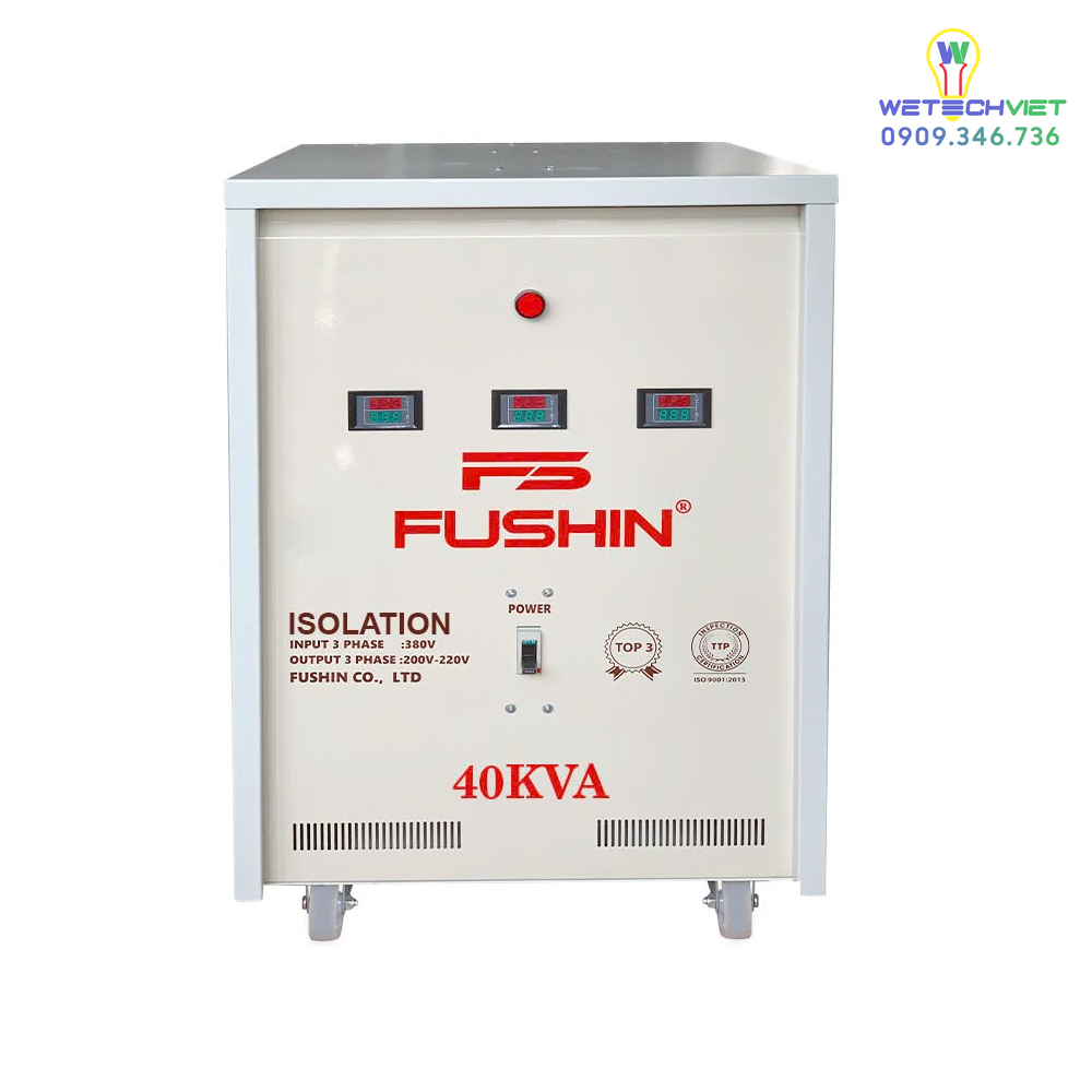 Biến Áp Cách Ly 3 Pha 690V/380V 40Kva - Thông Dụng Fushin S.iicl3P-40K69/38 6 S.iicl3P-40K69/38