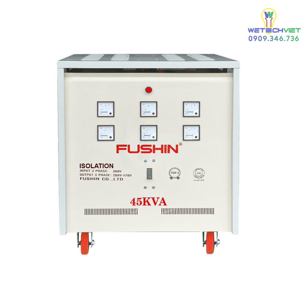 Biến Áp Cách Ly 3 Pha 690V/380V 45Kva - Thông Dụng Fushin S.iicl3P-45K69/38 3 S.iicl3P-45K69/38