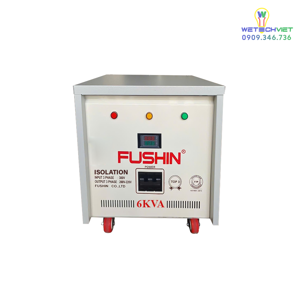 Biến Áp Cách Ly 3 Pha 690V/380V 6Kva - Thông Dụng Fushin S.iicl3P-6K69/38 6 S.iicl3P-6K69/38
