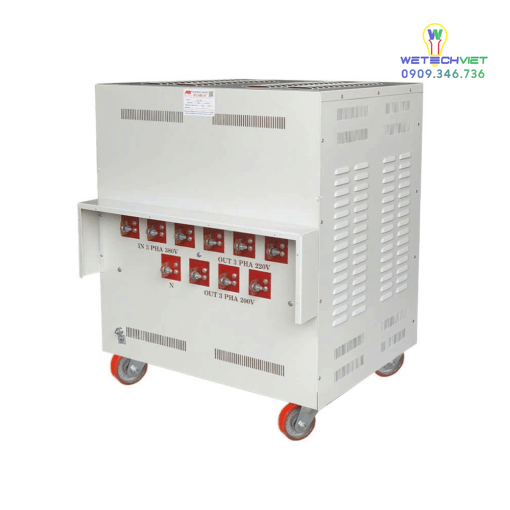Biến Áp Tự Ngẫu 3 Pha 440V/220V 100Kva Fushin - Dây Đồng S.iicu3P-100K44/22 - Hình Ảnh 2