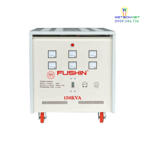 Biến Áp Tự Ngẫu 3 Pha 440V/220V 150Kva Fushin - Dây Đồng S.iicu3P-150K44/22