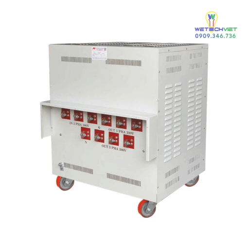 Biến Áp Tự Ngẫu 3 Pha 440V/220V 150Kva Fushin - Dây Đồng S.iicu3P-150K44/22 - Hình Ảnh 2