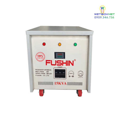 Biến Áp Tự Ngẫu 3 Pha 440V/220V 15Kva Fushin - Dây Đồng S.iicu3P-15K44/22