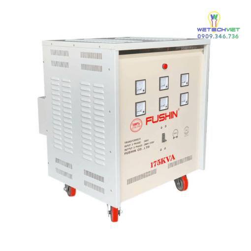 Biến Áp Tự Ngẫu 3 Pha 440V/220V 175Kva Fushin - Dây Đồng S.iicu3P-175K44/22 - Hình Ảnh 2