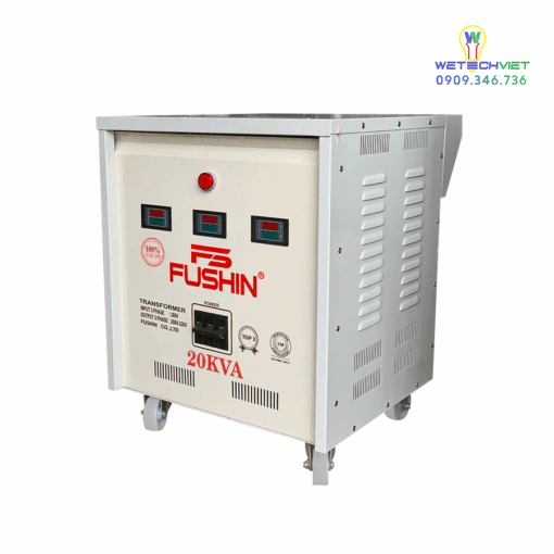 Biến Áp Tự Ngẫu 3 Pha 440V/220V 20Kva Fushin - Dây Đồng S.iicu3P-20K44/22 - Hình Ảnh 2