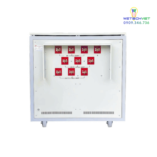 Biến Áp Tự Ngẫu 3 Pha 440V/220V 300Kva Fushin - Dây Đồng S.iicu3P-300K44/22 - Hình Ảnh 2