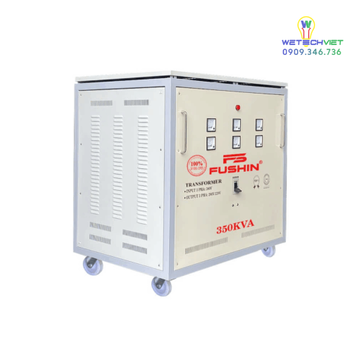 Biến Áp Tự Ngẫu 3 Pha 440V/220V 350Kva Fushin - Dây Đồng S.iicu3P-350K44/22 - Hình Ảnh 2