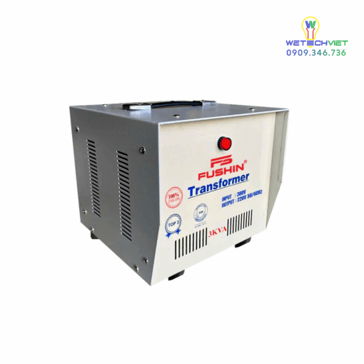 Biến Áp Tự Ngẫu 3 Pha 440V/220V 3Kva Fushin - Dây Đồng S.iicu3P-3K44/22 - Hình Ảnh 2