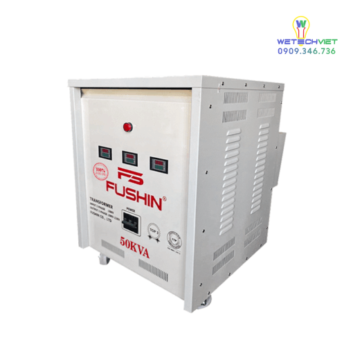 Biến Áp Tự Ngẫu 3 Pha 440V/220V 50Kva Fushin - Dây Đồng S.iicu3P-50K44/22 - Hình Ảnh 2