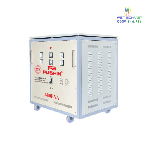 Biến Áp Tự Ngẫu 3 Pha 440V/220V 560Kva Fushin - Dây Đồng S.iicu3P-560K44/22 - Hình Ảnh 2