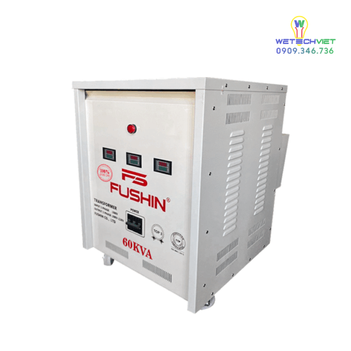 Biến Áp Tự Ngẫu 3 Pha 440V/220V 60Kva Fushin - Dây Đồng S.iicu3P-60K44/22 - Hình Ảnh 2