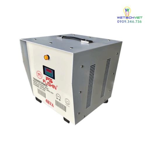 Biến Áp Tự Ngẫu 3 Pha 440V/220V 6Kva Fushin - Dây Đồng S.iicu3P-6K44/22 - Hình Ảnh 2