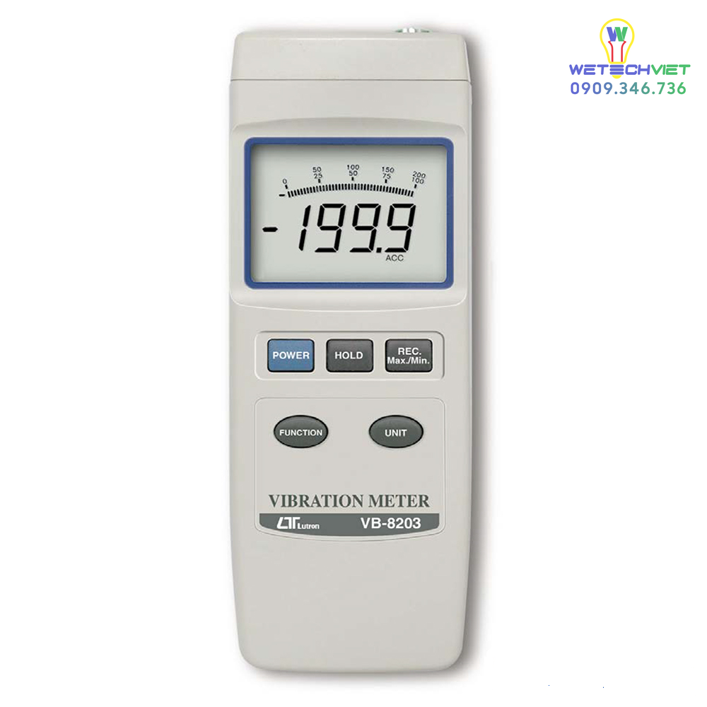 Máy Đo Độ Rung Lutron Vb-8203 6 Vb-8203