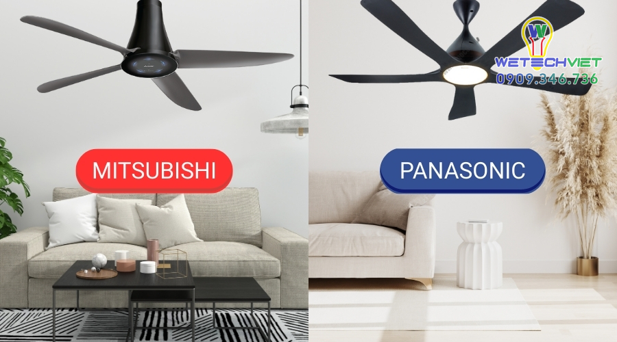 So Sánh Quạt Trần Mitsubishi Và Panasonic Từ Đánh Giá Của Người Dùng 9 So Sánh Quạt Trần Mitsubishi Và Panasonic