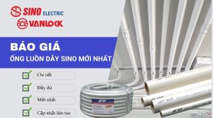 Báo Giá Ống Luồn Dây Sino Mới Nhất