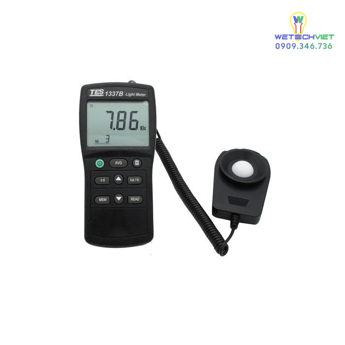 Máy Đo Cường Độ Ánh Sáng Tes-1337B 3 Máy Đo Cường Độ Ánh Sáng Tes-1337B