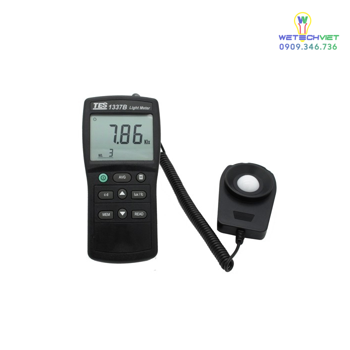 Máy Đo Cường Độ Ánh Sáng Tes-1337B 4 Máy Đo Cường Độ Ánh Sáng Tes-1337B - Ảnh 2