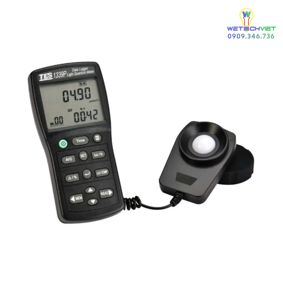 Máy Đo Ánh Sáng Tes-1339P 3 Máy Đo Ánh Sáng Tes-1339P