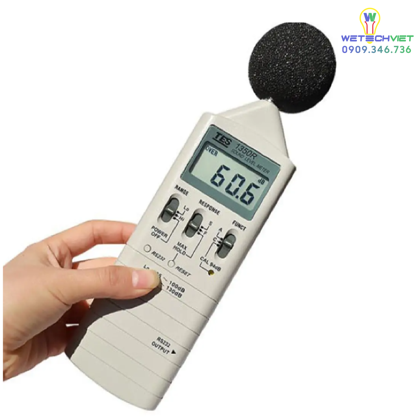 Máy Đo Độ Ồn Tes-1350R 3 Máy Đo Độ Ồn Tes-1350R