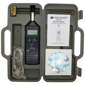Máy Đo Nhiệt Độ,Độ Ẩm Tes-1361C 5 Tes 1361C 2 F5Mxgf
