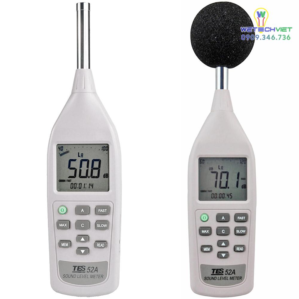 Máy Đo Độ Ồn Tes-52A 4 Máy Đo Độ Ồn Tes-52A - Ảnh 2