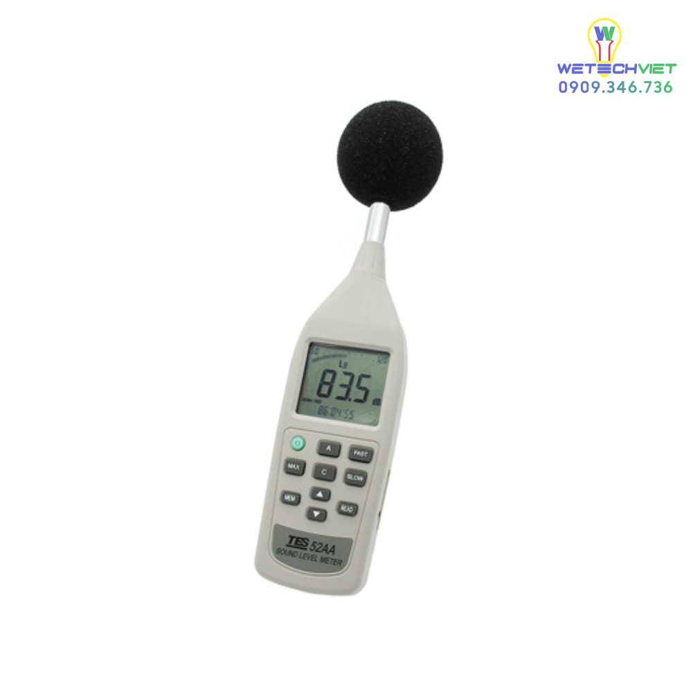 Máy Đo Độ Ồn Tes-52Aa 3 Máy Đo Độ Ồn Tes-52Aa