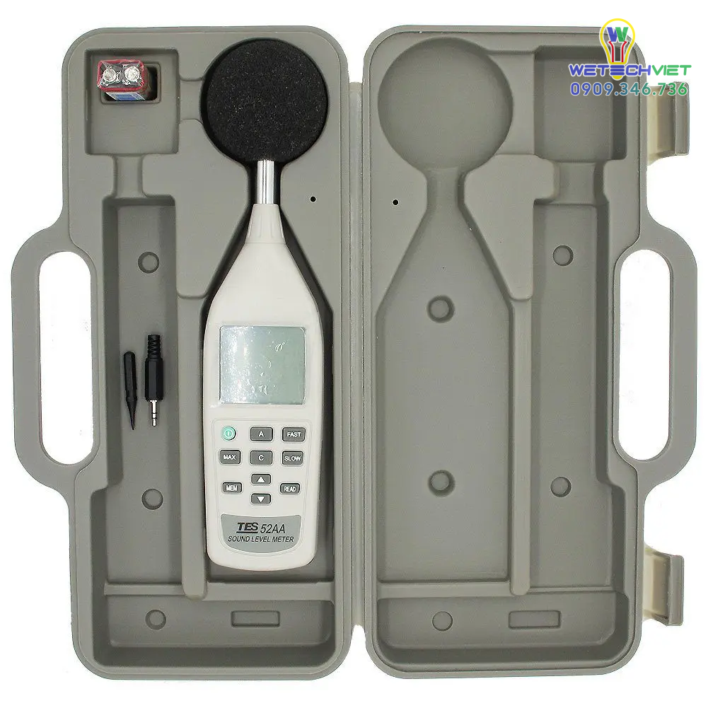 Máy Đo Độ Ồn Tes-52Aa 4 Máy Đo Độ Ồn Tes-52Aa - Ảnh 2