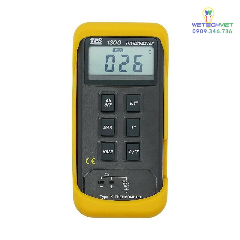 Máy Đo Nhiệt Độ Tiếp Xúc Tes-1300 3 Máy Đo Nhiệt Độ Tiếp Xúc Tes-1300