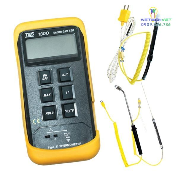 Máy Đo Nhiệt Độ Tiếp Xúc Tes-1300 4 Máy Đo Nhiệt Độ Tiếp Xúc Tes-1300 - Ảnh 2