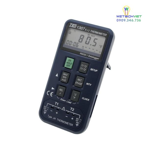 Máy Đo Nhiệt Độ Tes-1307 4 Máy Đo Nhiệt Độ Tes-1307 - Ảnh 2