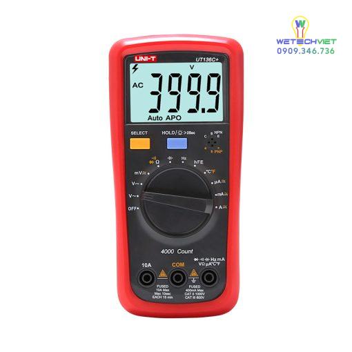 Đồng Hồ Vạn Năng Cầm Tay Uni-T Ut136C+