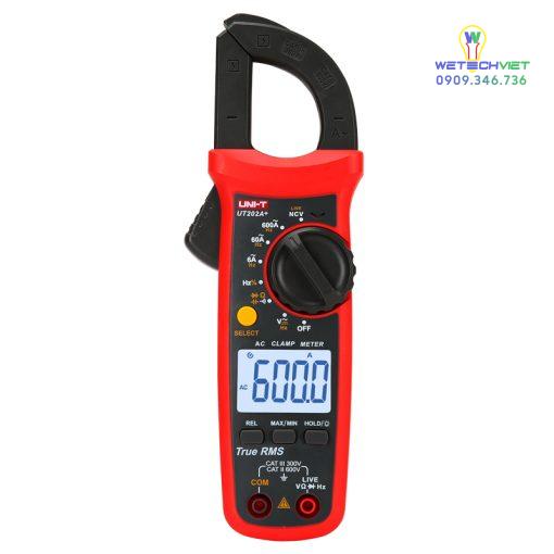 Ampe Kìm Uni-T Ut202A+ (Ac 600A,True Rms)